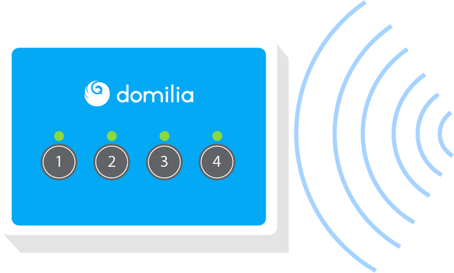 Moniteur central - Solution Domilia